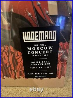 Lindemann Live In Moscow Double LP Red Limited Edition