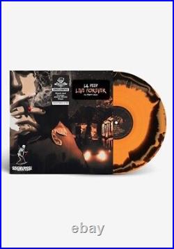 Live Forever Exclusive Lil Peep Black & Orange Vinyl Limited Only 1000 Made