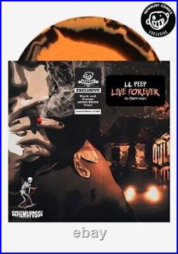 Live Forever Exclusive Lil Peep Black & Orange Vinyl Limited Only 1000 Made
