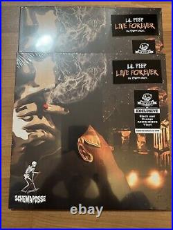 Live Forever Exclusive Lil Peep Black & Orange Vinyl Limited Only 1000 Made