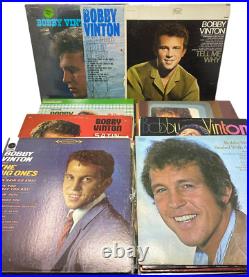 Lot Of 45 Bobby Vinton LP Records Vinyl Vintage 1960's 1970's Stereo And Mono
