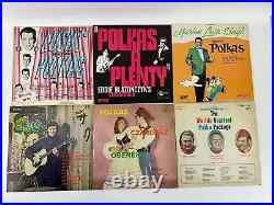 Lot Of 49 Vintage Polka Vinyl Records