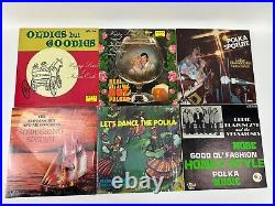 Lot Of 49 Vintage Polka Vinyl Records