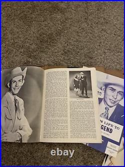 Lot Of Vintage MGM Hank Williams Records 10 -78 10-45 1st & 2nd Edition Books