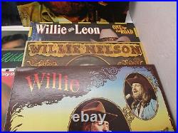 Lot of 14 Willie Nelson Records