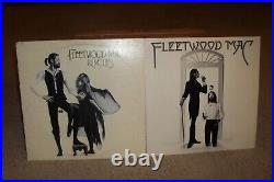 Lot of 2 70s Fleetwood Mac Vinyl Albums Self Titled & Rumours First Pressings