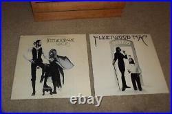 Lot of 2 70s Fleetwood Mac Vinyl Albums Self Titled & Rumours First Pressings