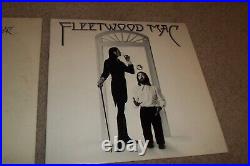 Lot of 2 70s Fleetwood Mac Vinyl Albums Self Titled & Rumours First Pressings