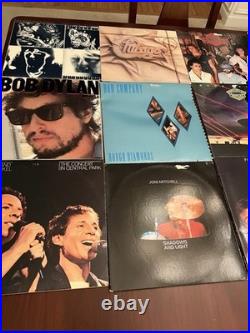Lot of 20 Vintage Vinyls Various 80s Artists See Description And Pics