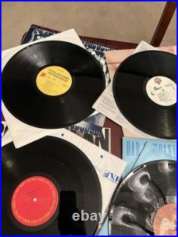 Lot of 20 Vintage Vinyls Various 80s Artists See Description And Pics