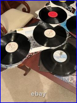 Lot of 20 Vintage Vinyls Various 80s Artists See Description And Pics