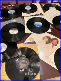 Lot of 20 Vintage Vinyls Various 80s Artists See Description And Pics
