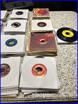 Lot of 336 45 rpm Vintage 7 Vinyl Records Mostly 50's, 60's And 70's