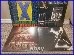 Lot of 4 X Records Los Angeles, Wild Gift, More Fun in the New World, Under the