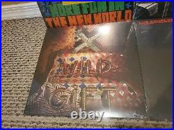 Lot of 4 X Records Los Angeles, Wild Gift, More Fun in the New World, Under the