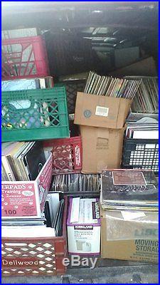 Lot of 4000+ LPs/12s Vinyl Records ALL genres ROCK, latin, JAZZ, Oldies