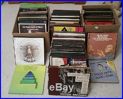 Lot of 70 Jazz & Classical Box Set Records / Vinyl Untested Good Shape