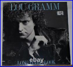 Lou Gramm Long Hard Look 1989 Vinyl LP Record Album Near Mint Sealed