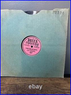 Louis Armstrong Takes Two To Tango/ I laughed at love 1952- ONE OF A KIND PROMO