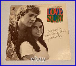 Love Story Soundtrack 33rpm Vinyl Love Means Never Having to Say You're Sorry