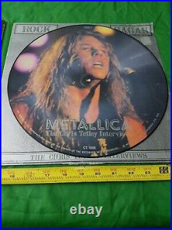 Lp 2 Lot METALLICA Black Album 1991 Lpx2 + Picture Disc 1986 Hatfield