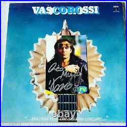 Lp Vasco Rossi Ma Cosa Vuoi Che Sia Una Canzone Originale Lotus + Card Firmata
