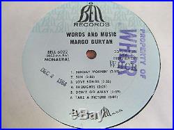 MARGO GURYAN Take A Picture LP BELL mono promo radio pop psych RARE