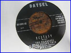 MARQUEES Ecstacy 45 DAYSEL Ohio doo wop VG++ very clean! RARE