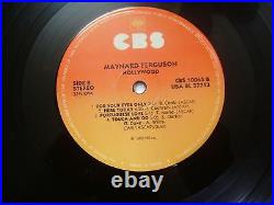 MAYNARD FERGUSON HOLLYWOOD RARE LP RECORD vinyl 1985 INDIA INDIAN ex