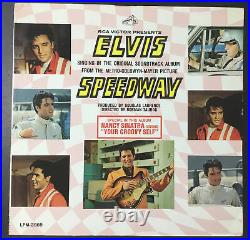 MEGA RARE Elvis Speedway MONO Album LPM-3989 Monaural Soundtrack / From Memphis