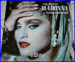 Mega Rare! Madonna The Best Of Madonna 12 Inch Versions Lp Vinyl