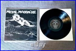 METAL MASSACRE Metal Blade 1982 1st Pressing LP RATT METALLICA very rare