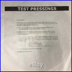 METALLICA Hardwired. To Self-Destruct Double LP TEST PRESSING ultra rare