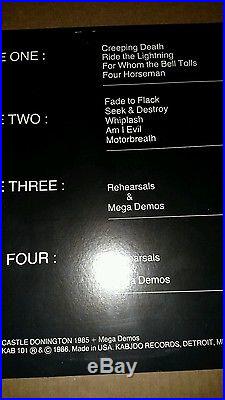 METALLICA RECORD COLLECTION 17 vinyl LP's with BONUS Tour Program