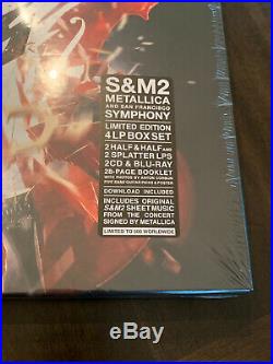 METALLICA S&M2 Super Deluxe LP Vinyl Box Set Still Sealed Signed By Metallica