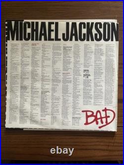 MICHAEL JACKSON BAD (1987) First Press OE40600 With OG Sleeve TOP COPY is EX
