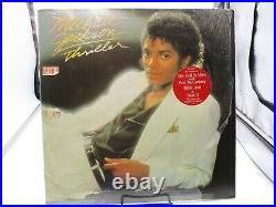 MICHAEL JACKSON Thriller LP Record Ultrasonic Clean 1st Press Shrink/Hype NM