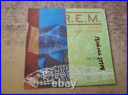MICHAEL STIPE AUTOGRAPHED EXCELLENT SLEEVE 1985 R. E. M Cant Get There From Here45