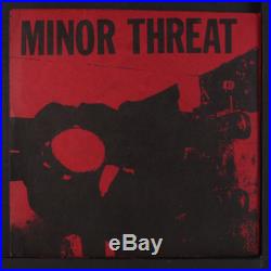 MINOR THREAT Filler 45 (red PS, insert) rare Punk/New Wave