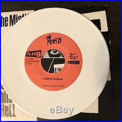 MISFITS 3 Hits From Hell 7 white 1/400 vinyl signed
