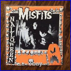 MISFITS HALLOWEEN 7 Vinyl 45 Original PLAN 9 PL1017 Danzig Dark Orange Cvr VG+