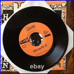 MISFITS HALLOWEEN 7 Vinyl 45 Original PLAN 9 PL1017 Danzig Dark Orange Cvr VG+