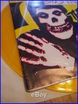 MISFITS Horror Busines Mega Rare Yellow vinyl wax 7 EP 45 AUTHENTIC punk kbd