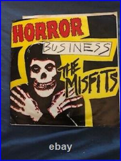 MISFITS Horror Business 7 record 1979 Plan 9 on Yellow Vinyl