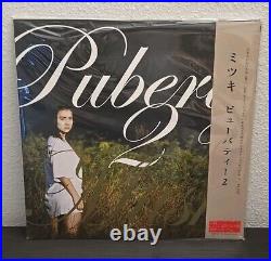 MITSKI Puberty 2 Japanese Import Half Red/Half White Vinyl with OBI SHIPS NOW