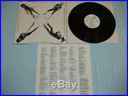 MOTLEY CRUE Too Fast For Love 12 vinyl album LP Leathur Records 1st PRESS