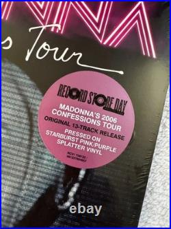 Madonna Confessions Tour Record Sealed Vinyl Splat Pink Promo Hung Up Rsd Mint