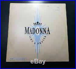 Madonna Like A Prayer BRAZIL PEPSI Promo 12 Vinyl Single- madame x medellin sex