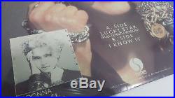 Madonna Lucky Star Sunglasses Cover DIFF Label RARE 12 Vinyl amazing sex rain