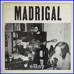 Madrigal S/T Ultra Rare Private Psych Outsider LP EX